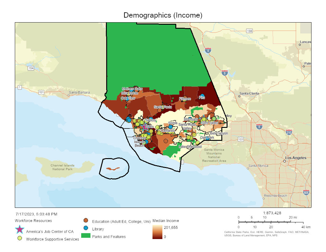 Regional Needs Maps - Workforce Development Board of Ventura County